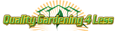 Quality Gardening 4 Less Logo